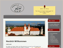 Tablet Screenshot of pfarre-vorau.at